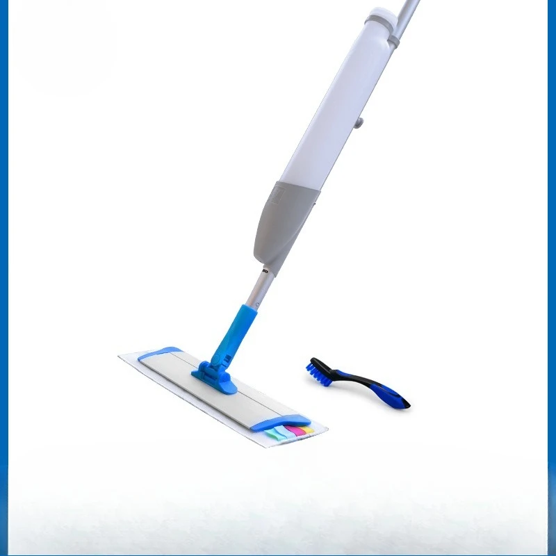 

Water spray flat mop wet and dry wood floor dust push