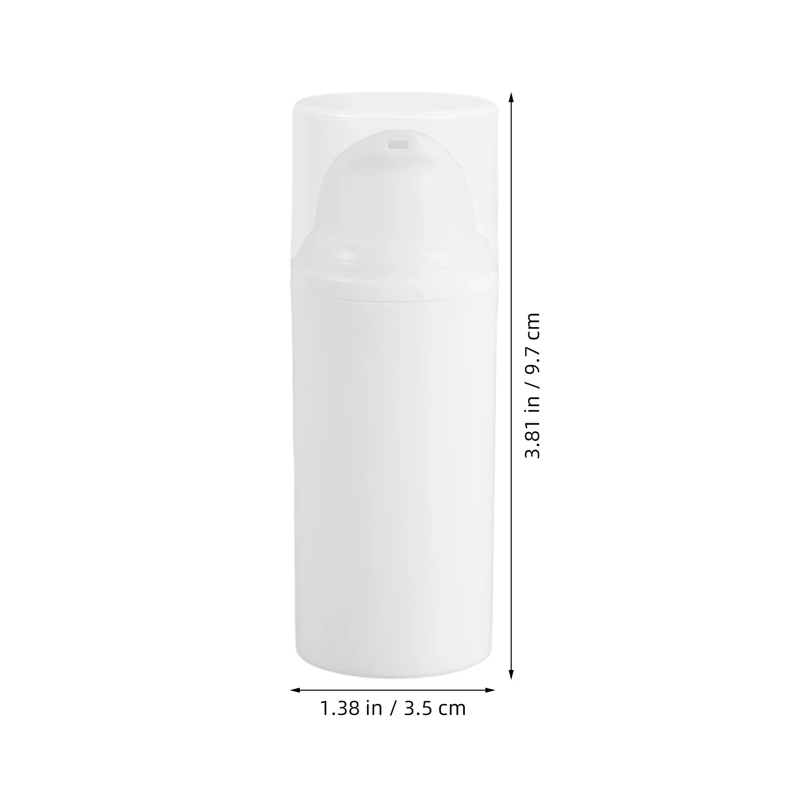 5 szt. podróżnych butelek z pompką do lotionu, wielokrotnego użytku, szczelne, kompaktowe, plastikowe dozowniki próżniowe, przenośne na krem do pielęgnacji skóry, szampon