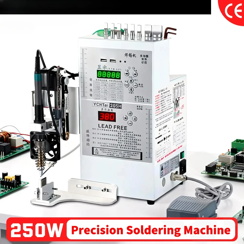 

Многофункциональная полуавтоматическая станция точечной сварки USB, прецизионная паяльная станция для пайки разъемов постоянного тока, светодиодная подсветка питания