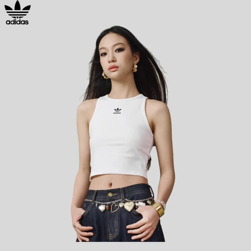 Tank Top Training Vest  Sport VestAdidas Breath Mesh Panel Tshirt Sweat Resistant Cross Training Fitness Short Sleeve TeeJC9007