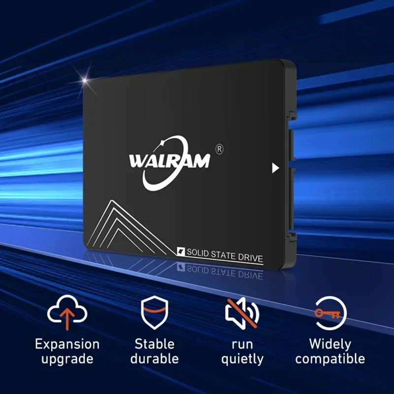 WALRAM 1TB SSD 512GB 2.5インチ SATA3 HDD 120GB 128GB 240GB 256GB 480GB 500GB ソリッドステートドライブ 1TB 2TB ハードディスク ノートパソコン デスクトップPC用