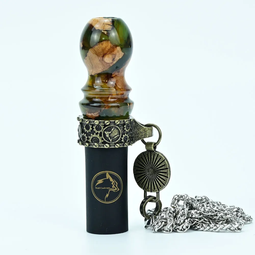 Hookah mouthpieces cigarette holder stabilized wood resin material shisha Chicha Narguile Water Pipe Mouthpieces