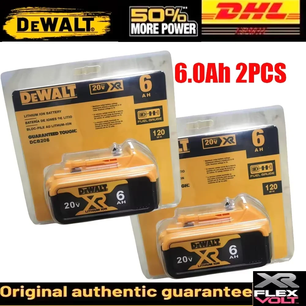 

Newly packaged genuine dehydrated 20V 2AH 5AH 6AH battery, dehydrated DCB200 cordless power tool battery rechargeable battery