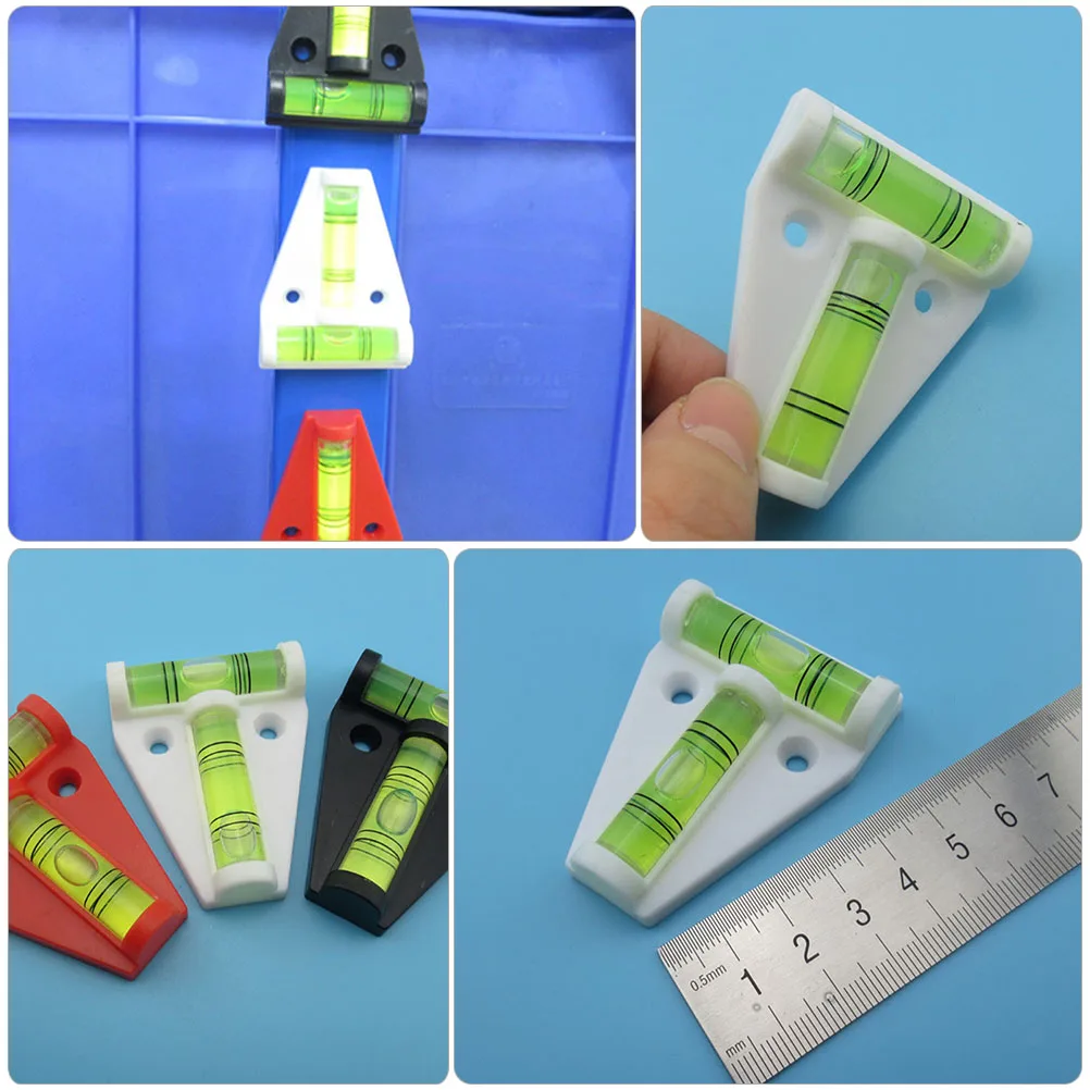 

Portable Mini Horizontal Bubble Level T Shape Precision Measuring Tool Shatterproof Waterproof ABS PMMA Compact Design For RV