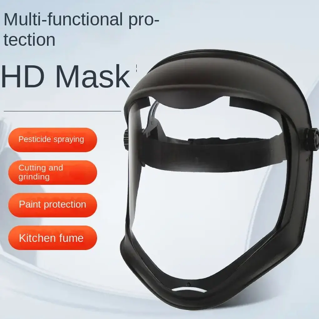 High definition professional face mask, transparent eye protection work supplies, garden landscaping tasks, protective equipment