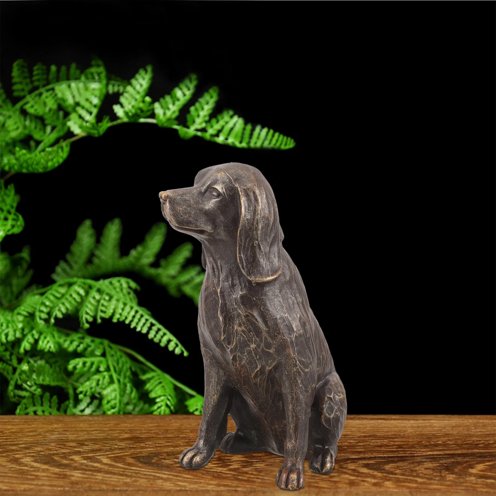 

Dachshund Statue Resin Dog Decoration Figurine Puppy Ornament Sculpture Garden Animal Craft Home Office Decor Yard Art