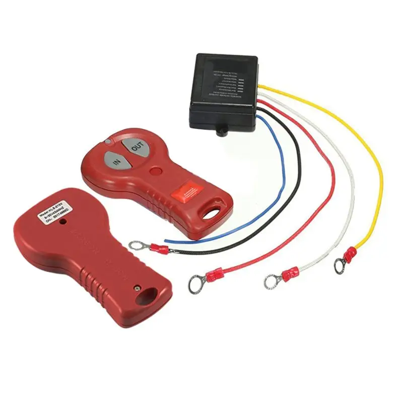 

Reliable-Electric Winch Control Kit Wireless Winch Remote Receiver Set 12V 24V For Off-Road For Jeep Truck ATV