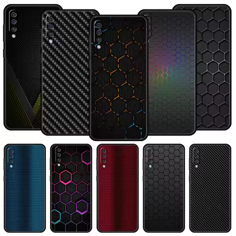 Carbon Fiber Phone Case For Samsung A52 A12 A32 4G A22 5G A30 A50 A10 A20e A52s A72 A70 A04 A02 A02s A04s A10s A20 A40 A42 Cover