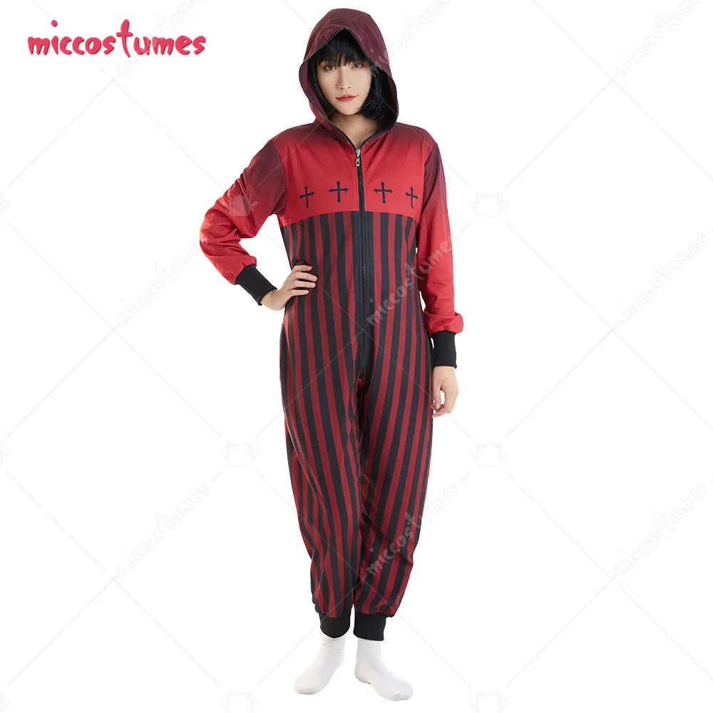 Gothic Women Onesie Pajama Spider Web Butterfly Print Loungewear Adult Hooded Homewear Kigurumi Sleepwear