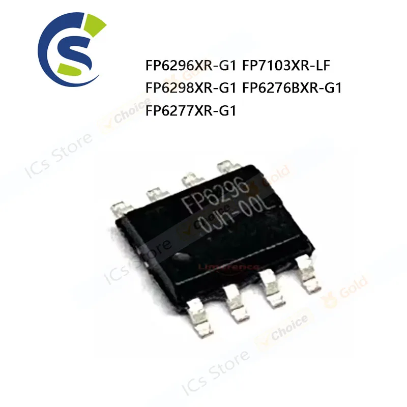 5piece Chipset FP6296 FP7103 FP6277 FP6276B FP6298 SOP-8 FP6296XR-G1 FP7103XR-LF FP6298XR-G1 FP6276BXR-G1 FP6277XR-G1