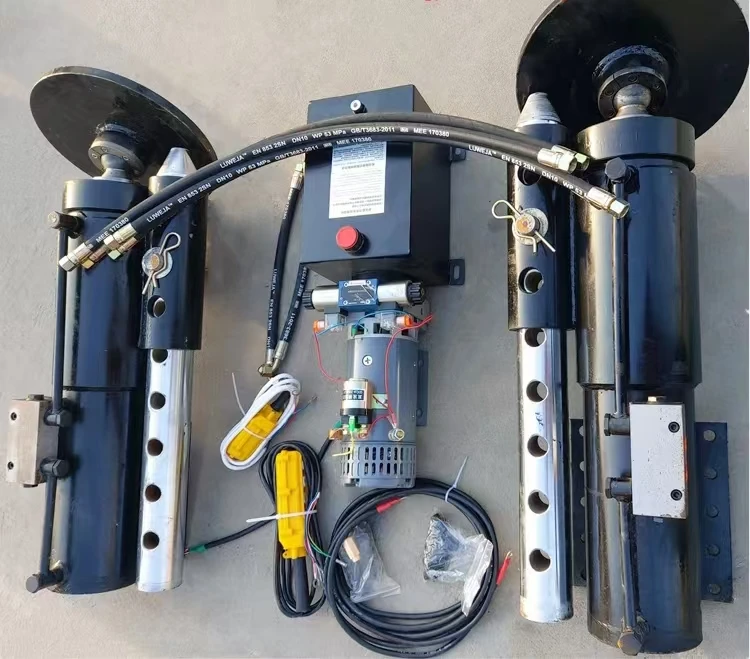Hydraulic Automatic Leveling System RV Hydraulic Support Leg Cylinder Lifting System caravan Accessories