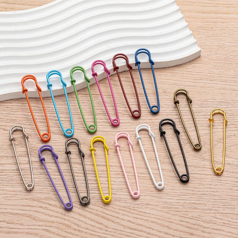 5/10/20Pcs Safety Pins 7.5cm Baked Paint Steel Large Heavy Duty Safety Pin Bulk for Clothes Sewing Arts Craft Accessories 5