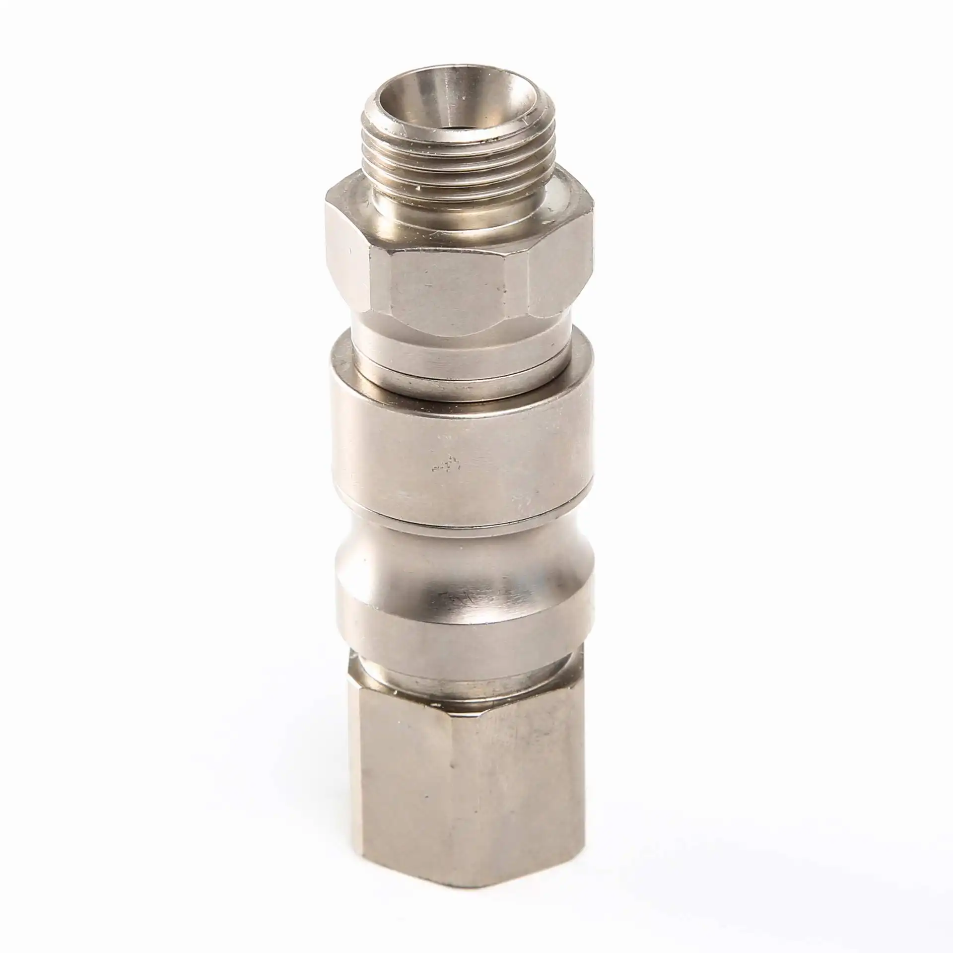 Corrosion Resistance Flat Gas-liquid Common Quick Connector Coupling for Cooling Systems