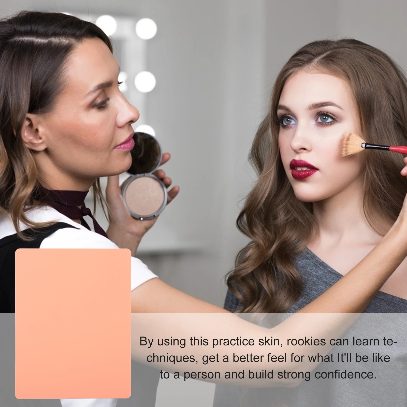 

10pcs Practice Skin Silicone Gel Fake Tattooing Permanent Eyebrow Embroidered Accessories Ductile Training Flexible Practical