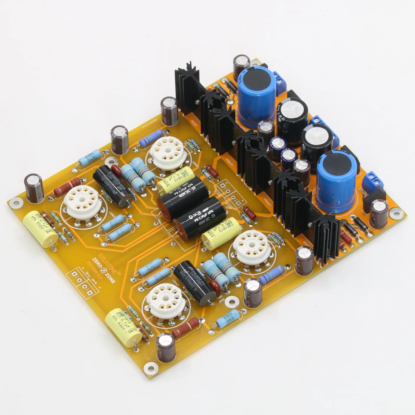 Upgraded HiFi 12AX7 /ECC83 Tube Stereo Preamplifier Board Refer Conrad-Johnson CL Preamp Circuit