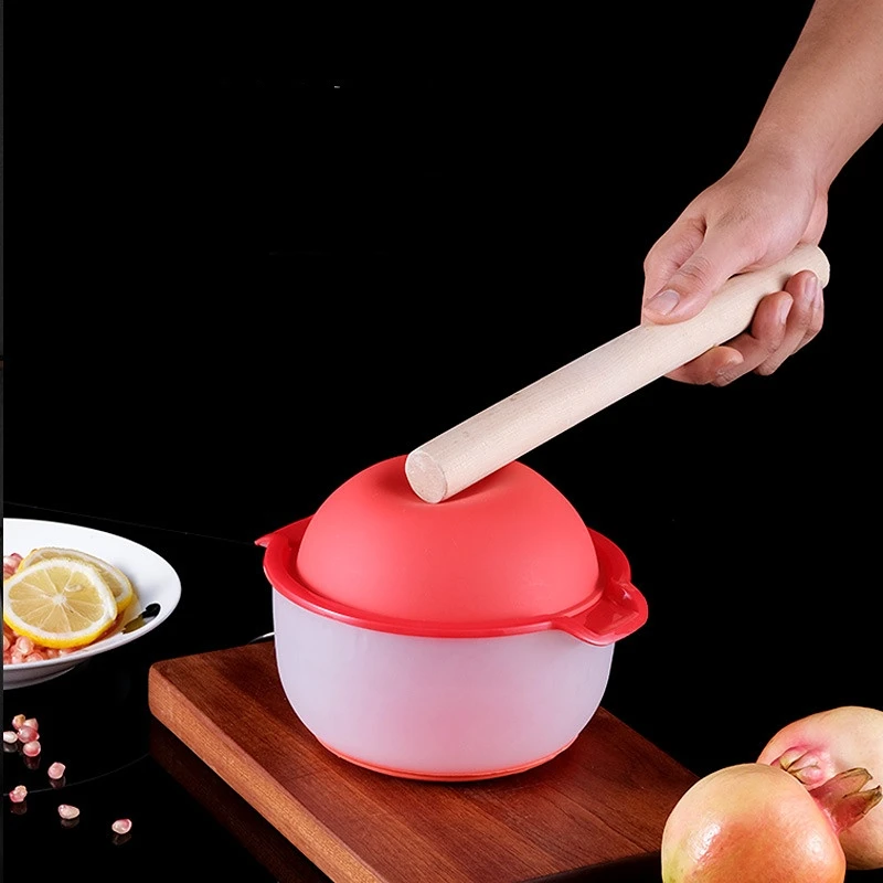 Silicone Pomegranate Peeling Machine Home Kitchen Fruit And Vegetable Tool Safety Pomegranate Peeling Bowl Kitchen Accessories
