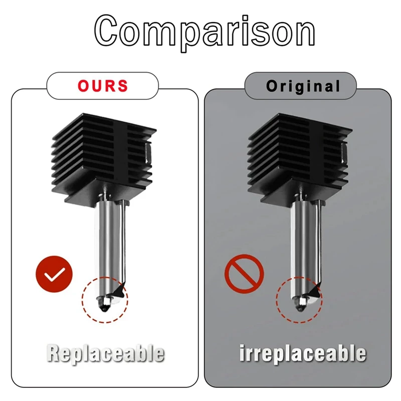AC17-Hotend Kit For Bambu-Lab A1/A1 Mini, 3D Printer Parts Replacement Print-Head For Bambu-Lab A1/A1 Mini 3D Printer