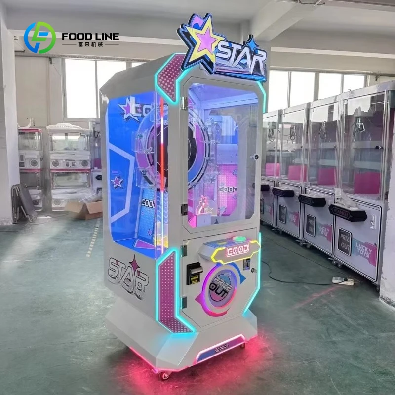 Customized Factory Direct Sales New Design Doll Claw Machine Games Machine Crane Claw Machine Coin Operated
