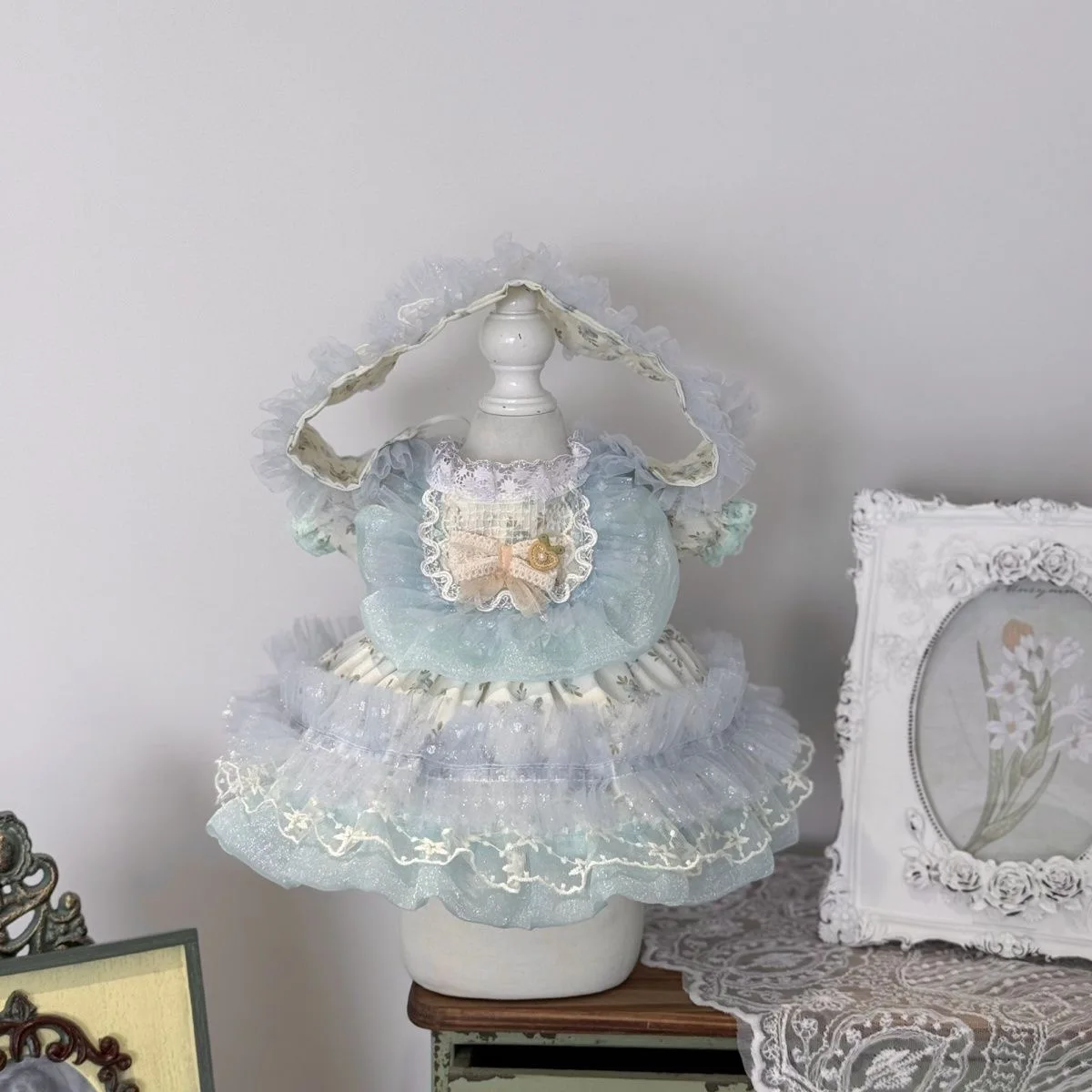 10cm 15cm 20cm 40cm cotton doll clothes, 50cm reborn doll dress with free shipping