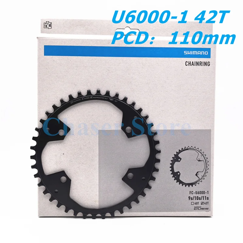 SHIMANO CUES FC-U6000-1 U6000-2 M6020-2 Kettingblad 40T 42T 36T 46T