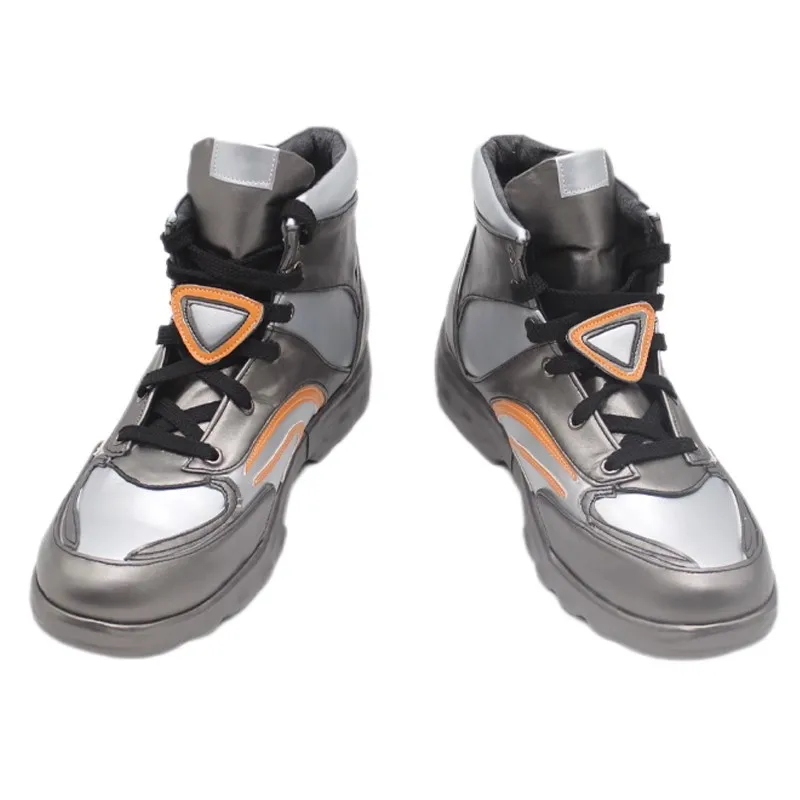 لعبة الهوية V Luca Balsa أحذية كوسبلاي سجين B Duck Comic PU أحذية جلدية لحفلات الهالوين كرنفال وعيد الميلاد