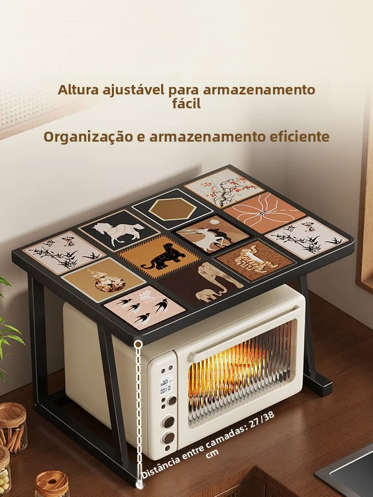 four-a-micro-ondes-double-couche-ra-cuisine-multi-fonction-comptoir-four-support-organisateur-de-rangement-metal-bois-materiel