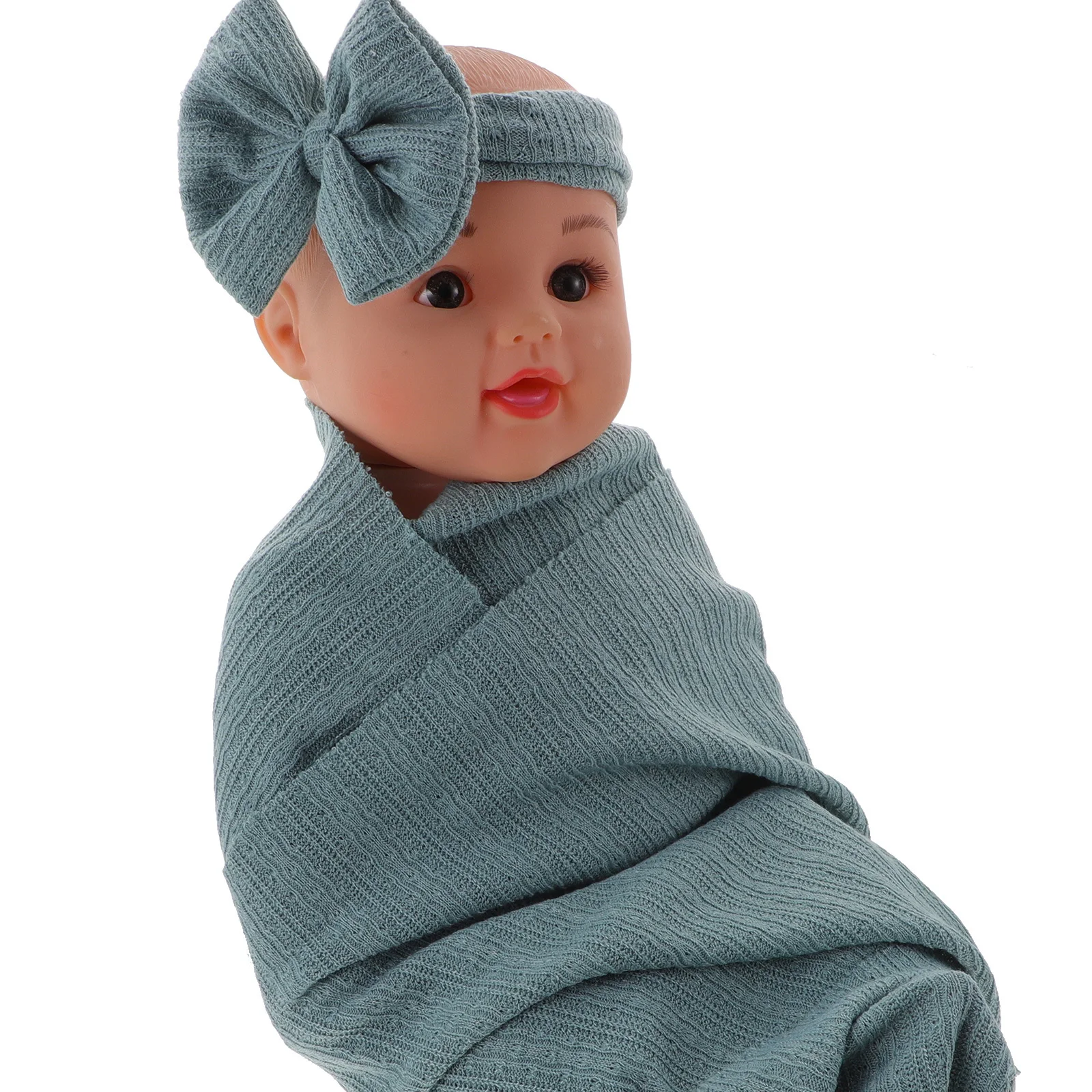 

1Set Anti-Startle Swaddle Blanket Stretchy Comfortable Infant Receiving Blanket for Hugging Resting Suitable for Newborn Baby