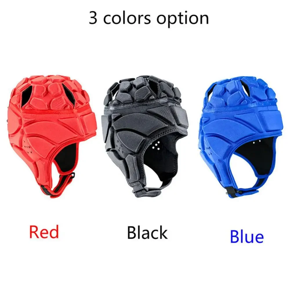 Rugby Helmet Soccer Goalkeeper Head Protector Cap - Kids Adult Thick EVA Sports Scrum Caps