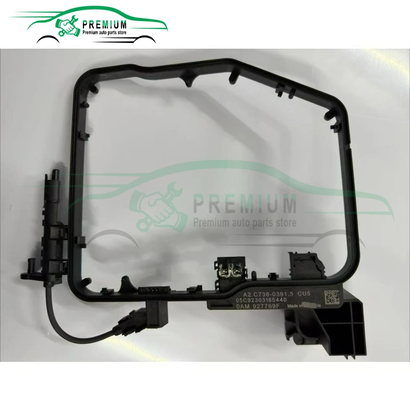 

7-скоростной 0AM DQ200 DSG, рама блока управления коробкой передач, подходит для VW AUDI TCU, внешний кронштейн рамы с разъемом, 7 скоростей 0AM927769F