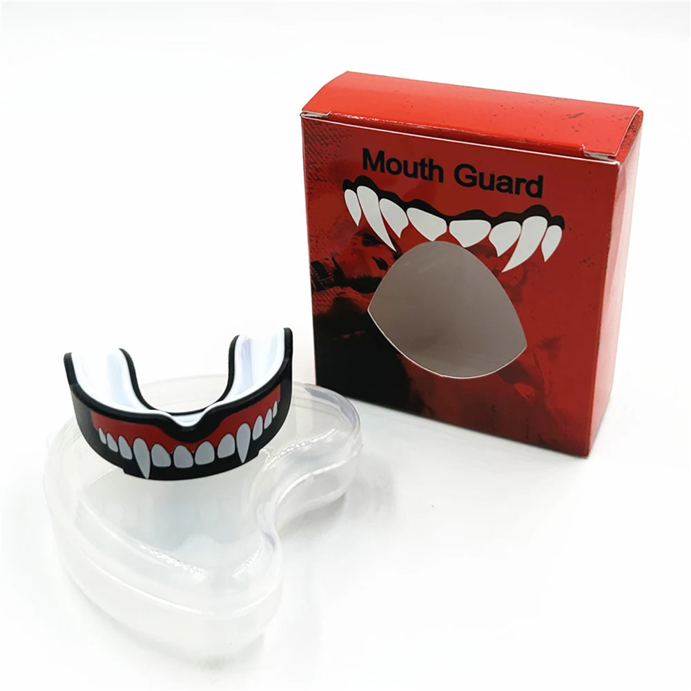 واقي الفم الرياضي، واقي اللثة الممتص للصدمات، واقي أسنان الملاكمة، درع علكة EVA للملاكمة وكرة القدم والكاراتيه