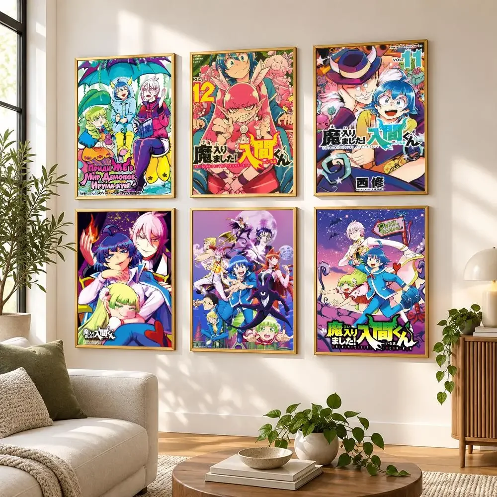 Welcome To Demon School Iruma-kun Poster HD art sticky wall waterproof home living room bedroom bar aesthetic decoration