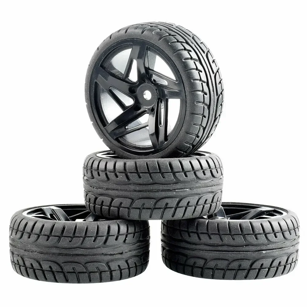 RC Rim01-8003 Speed Tires insert sponge & Wheel 4PCS For HSP 1/10 1:10 Touring Car