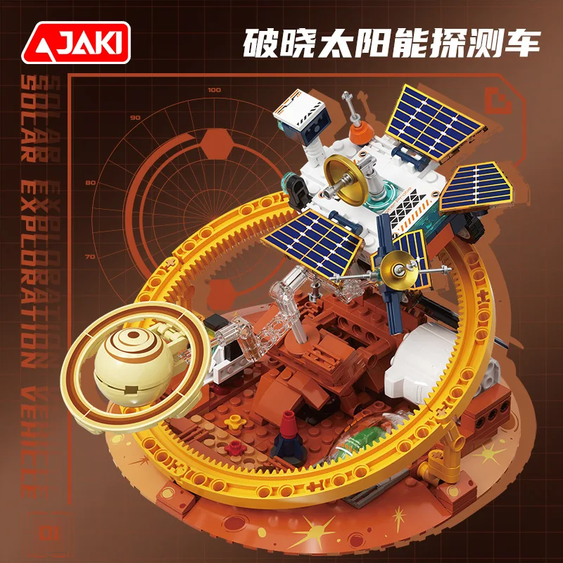 Blocs de construction de Station spatiale solaire MOC CK025 CK026 CK027, assemblage de briques de fusée, modèle de jouets pour garçons, cadeau de noël, en STOCK