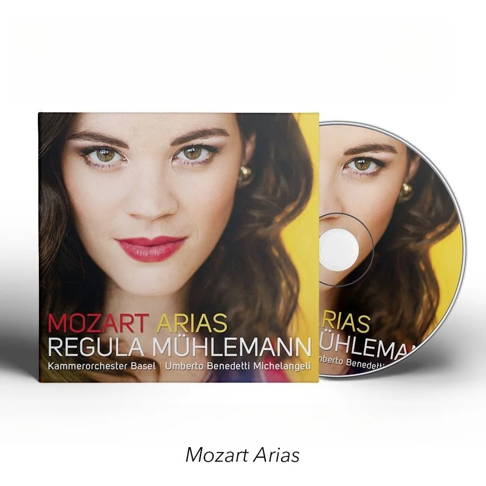 

Mozart Opera Arias CD | Swiss Soprano Performance | Basel Chamber Orchestra | Elegant Classical Vocal Music Disc