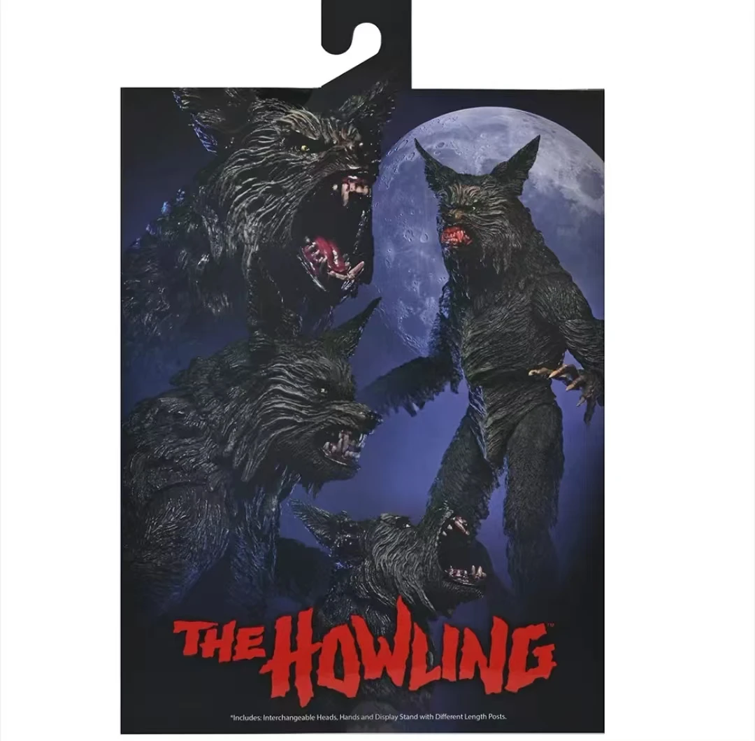 NECA 05100 The Howling Ultimate Werewolf 7-calowa figurka anime, zabawka kolekcjonerska, model, ozdoba