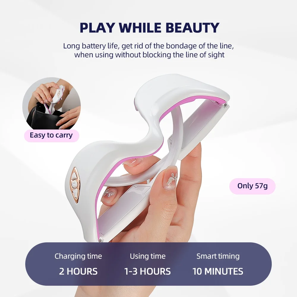 Rechargeable Eye Massager Lighten Dark Circles Aging Eye Care Beauty Tool Massage