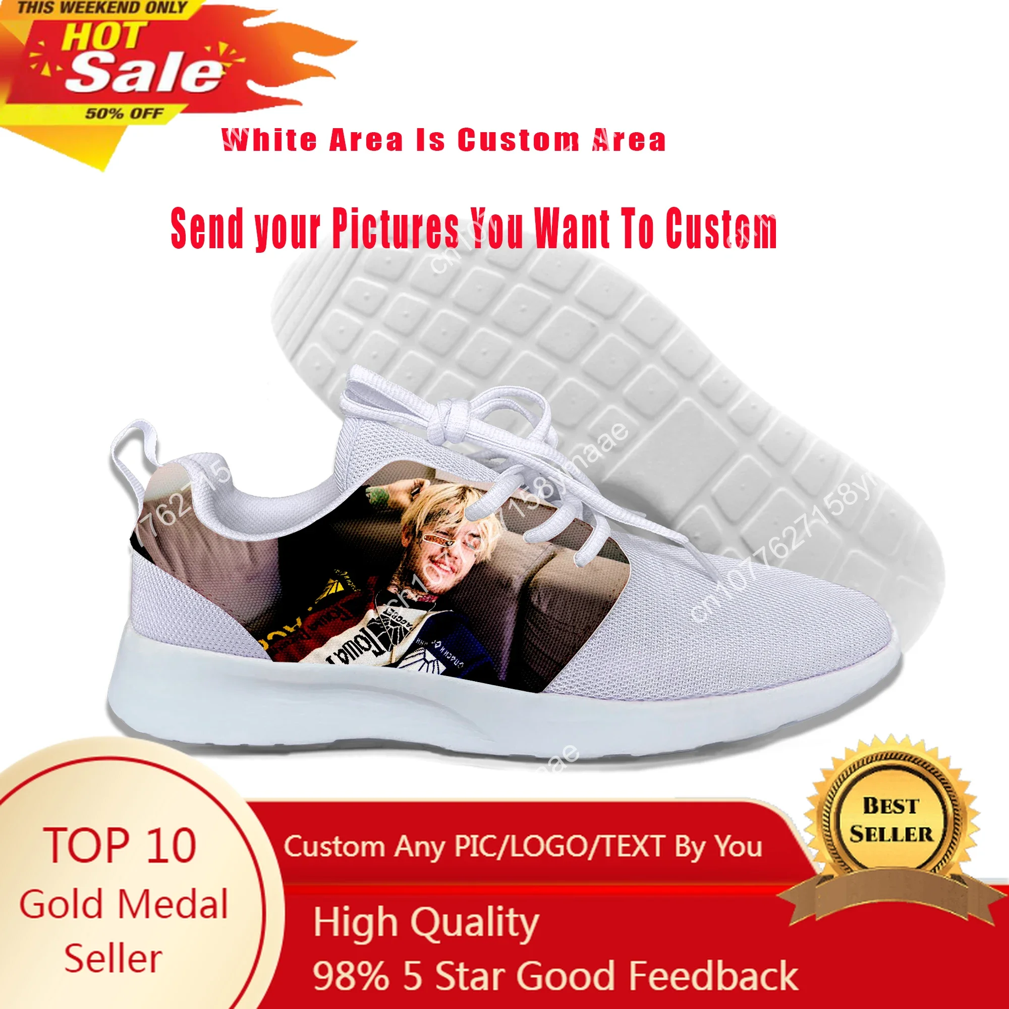

Hot New Rapper Lil Peep Summer Shoe Rap Hiphop LilPeep Cool Sports Shoe Men Woman Leisure Shoes Mesh Running Shoes Sneakers