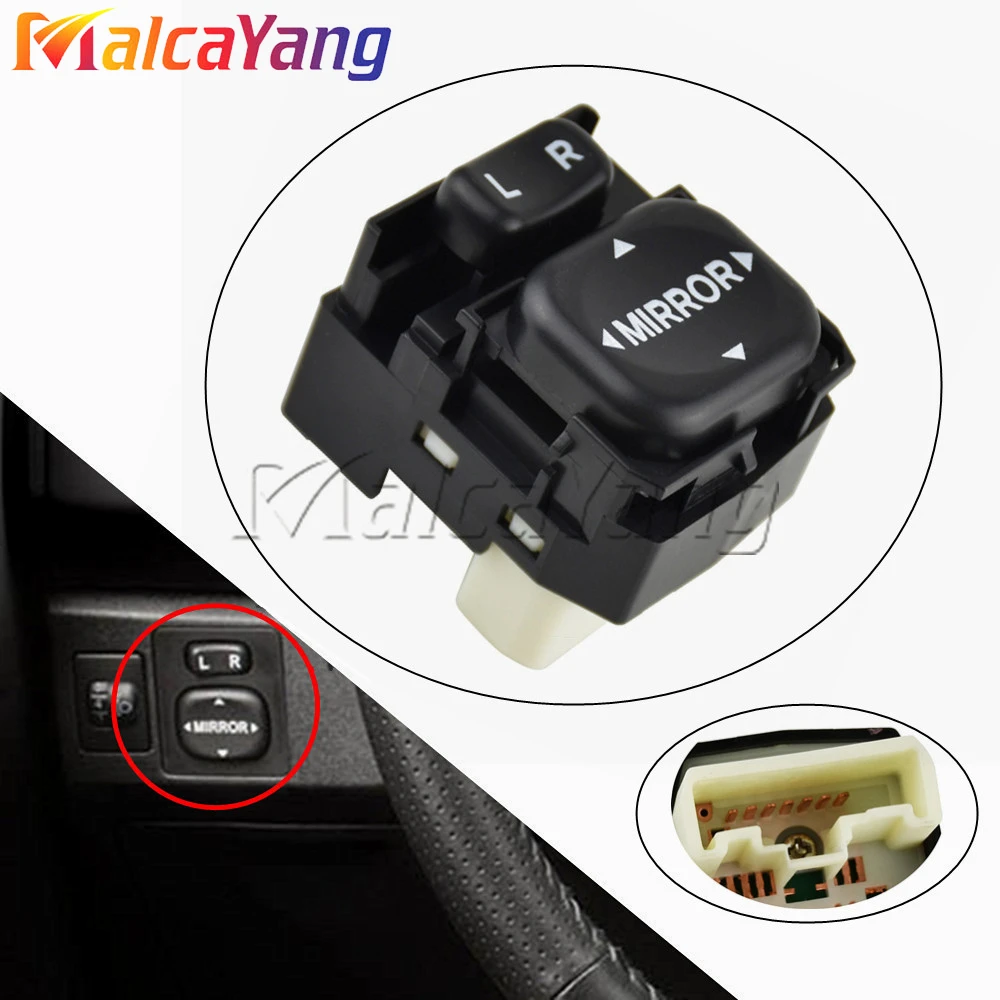 84872-52030 High Quality For Toyota Corolla/Scion/Rav4/Vios/Camry Car Electric Rear View Folding Mirror Control Switch Parts