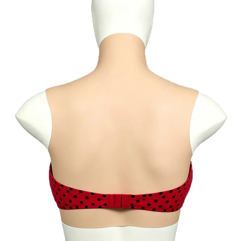 C-G Cup Natural Silicone Breast Implants Suitable for Role-Play, Theater Performances Realistic Full Coverage Prosthesis