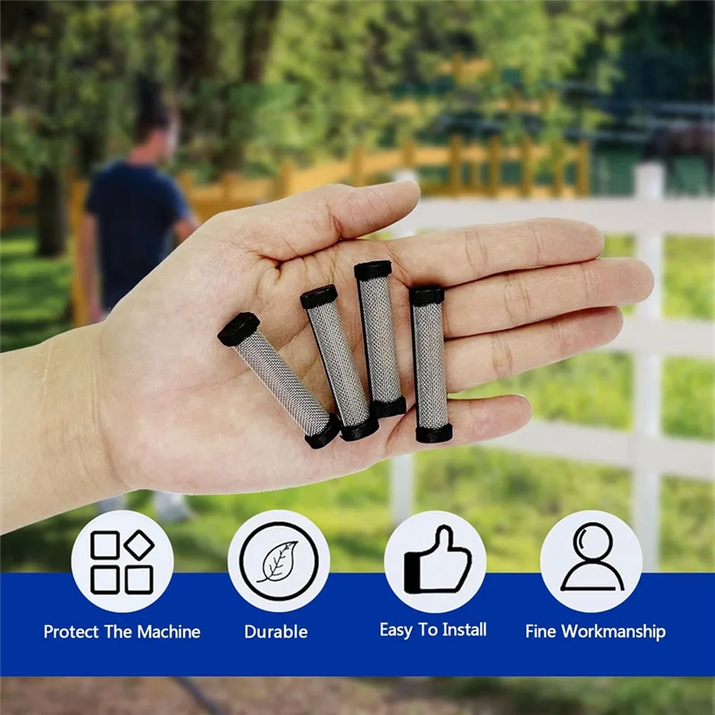 ABJY-4 ชิ้น 288747 ตัวกรองเครื่องพ่นสี, ตัวกรอง 8 ชิ้นสำหรับ Prox7, Prox9, Prox17, Prox19, Prox21, XR5, XR7, XR9