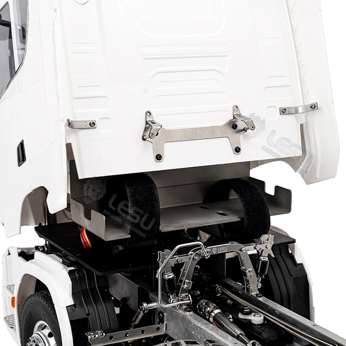 

LESU Metal CAB Fixed Body Kit Cabin Buckle Holder for 1/14 Tamiya Scania 770S RC Truck Trailer Fixed Body Buckle Upgrade Parts