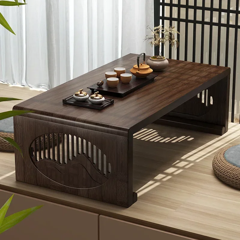 Multi-functional Bay Window Small Table Bed Folding Small Coffee Table Balcony Low Table Tea Table