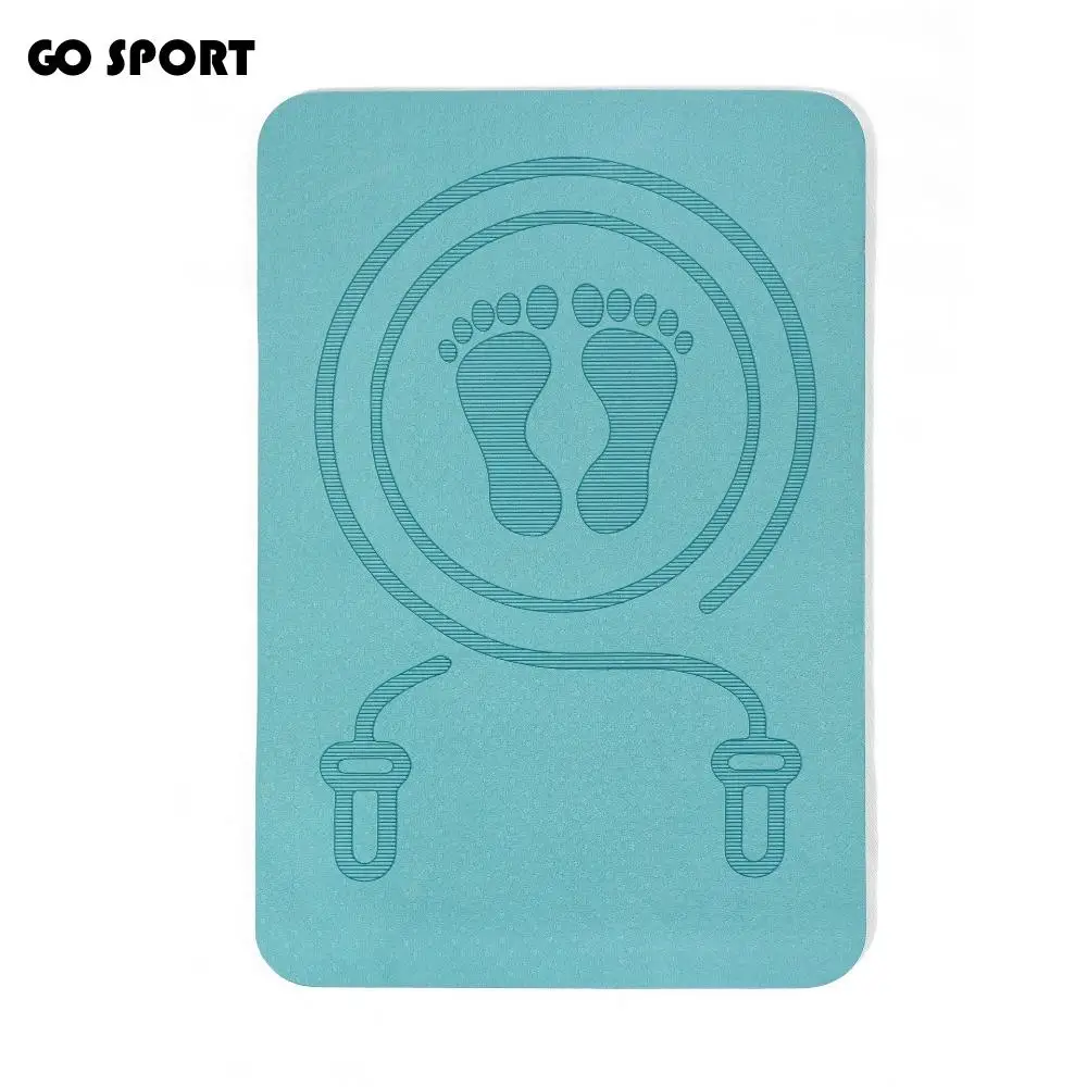 

Floor Mats Anti-noise Jump Rope Mat Non Slip TPE Yoga Fitness Mats Thickening Sweat Proof Skipping Mat Workout