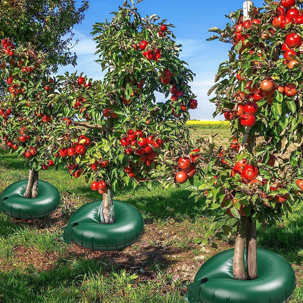 10/15/20 Gallon Slow Release Tree Watering Bag Durable Automatic Drip Irrigation Watering System for Lawn and Garden Outdoor Use