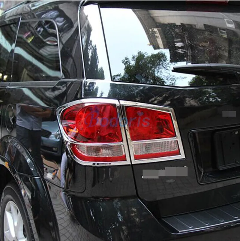 

Для Dodge Journey JUCV Fiat Freemont 2013 2014-2016 крышка заднего фонаря накладка на заднюю лампу хромированная отделка автомобиля аксессуары для стайлинга