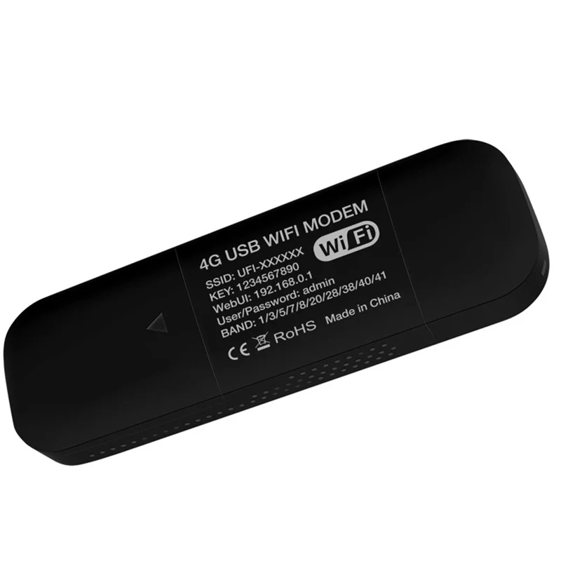 ABJG-4G USB โมเด็ม WIFI 150Mbps พร้อมซิมการ์ดสล็อต 4G LTE รถไร้สาย WiFi Router USB Dongle สนับสนุน