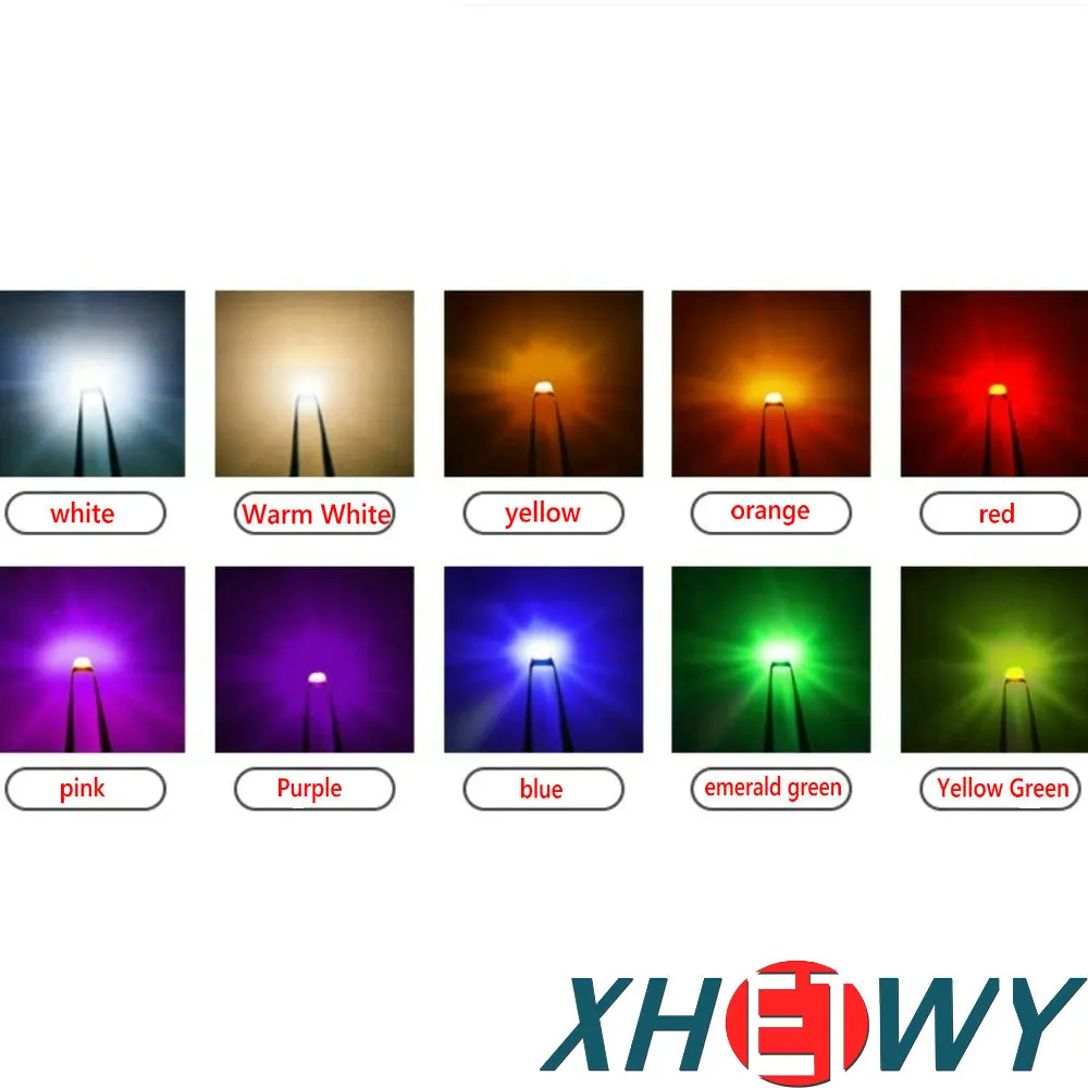 1210 SMD LED high brightness 3528 LED light red blue yellow emerald green white orange pink RGB seven color three color light