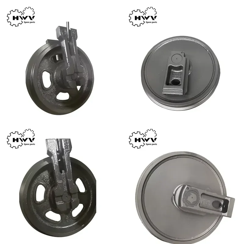 81E7-01030 Front Idler Roller Guide Wheel New & Undercarriage Parts for Construction Machinery R450LC-7