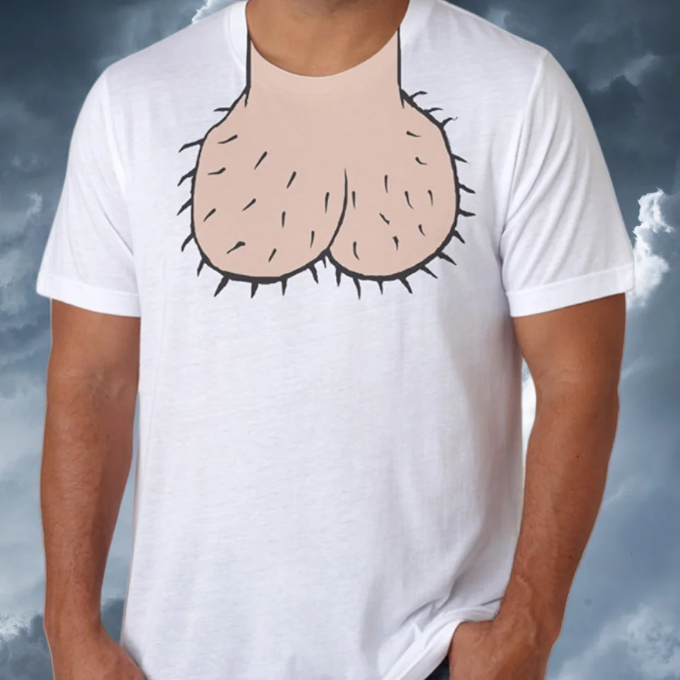 

2025 Fun Tees Short Sleeve T-Shirts White Tops Tees Men Funny Halloween Dick Head T-shirt Costume Party Gift Men's Pajamas