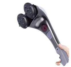 2023 New intelligent infrared lumbar back massage hammer with Double heads hot compress massager